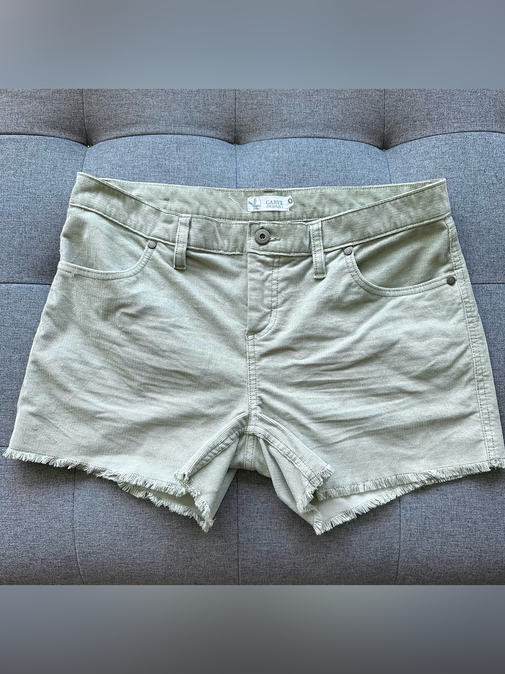 Carve Designs 4” Oahu Shorts Pale Olive Green